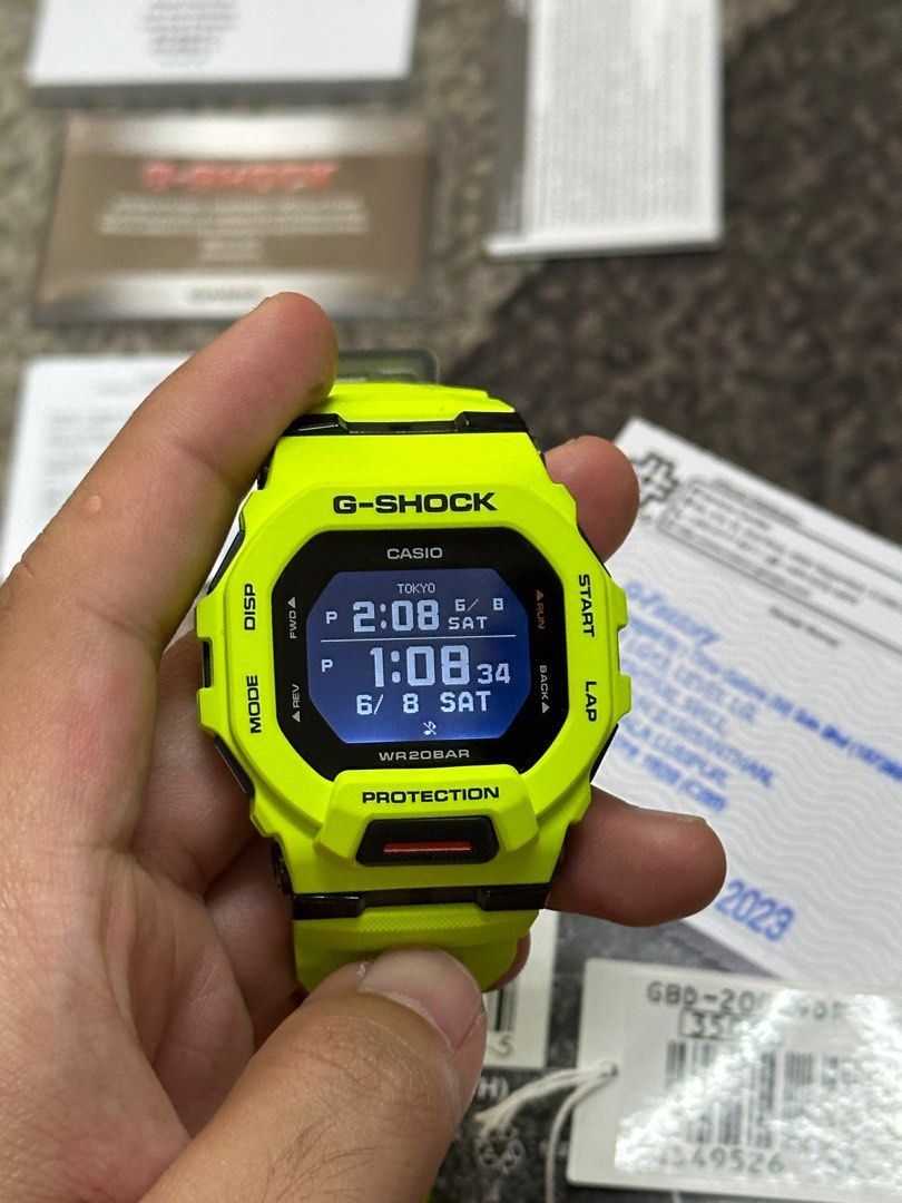 G-Shock GBD-200 Verde
